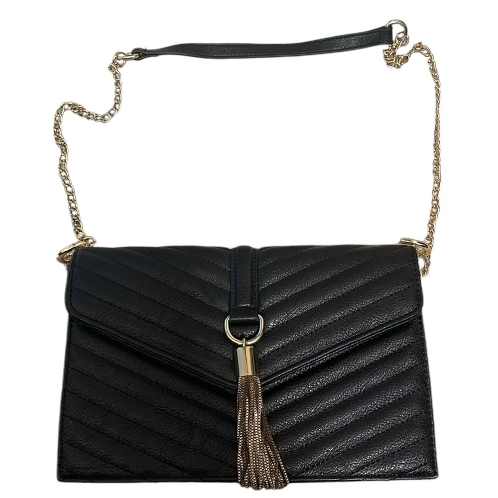 INC International Concepts Black Chain Purse